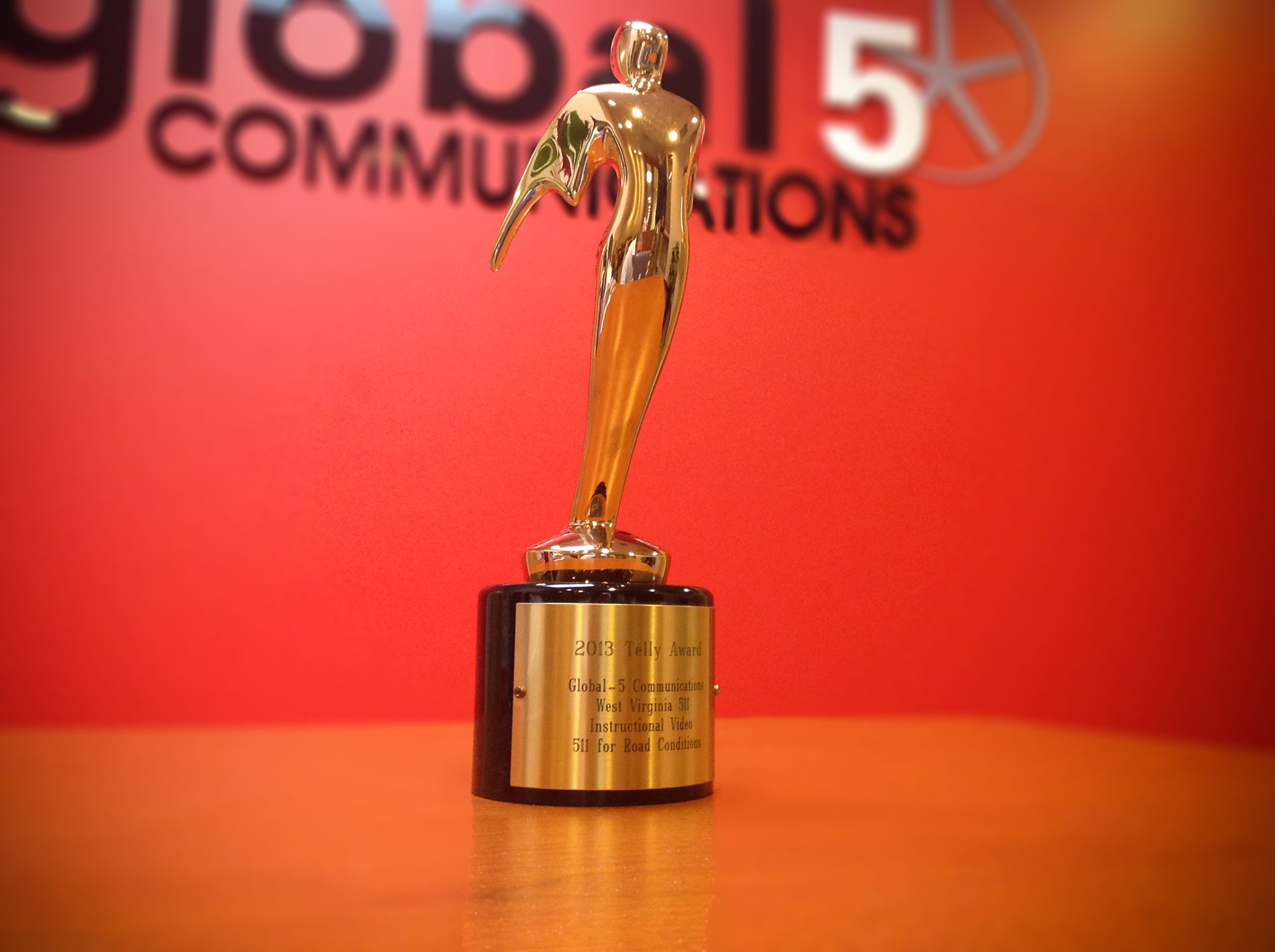 34th Annual Telly Awards Congratulates Global-5 with Bronze Telly Award