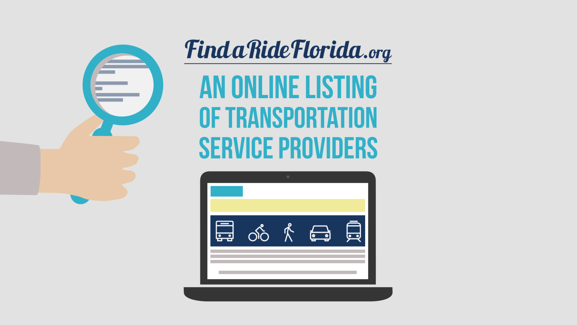 Global-5 develops marketing and outreach campaign for launching FindaRideFlorida.org