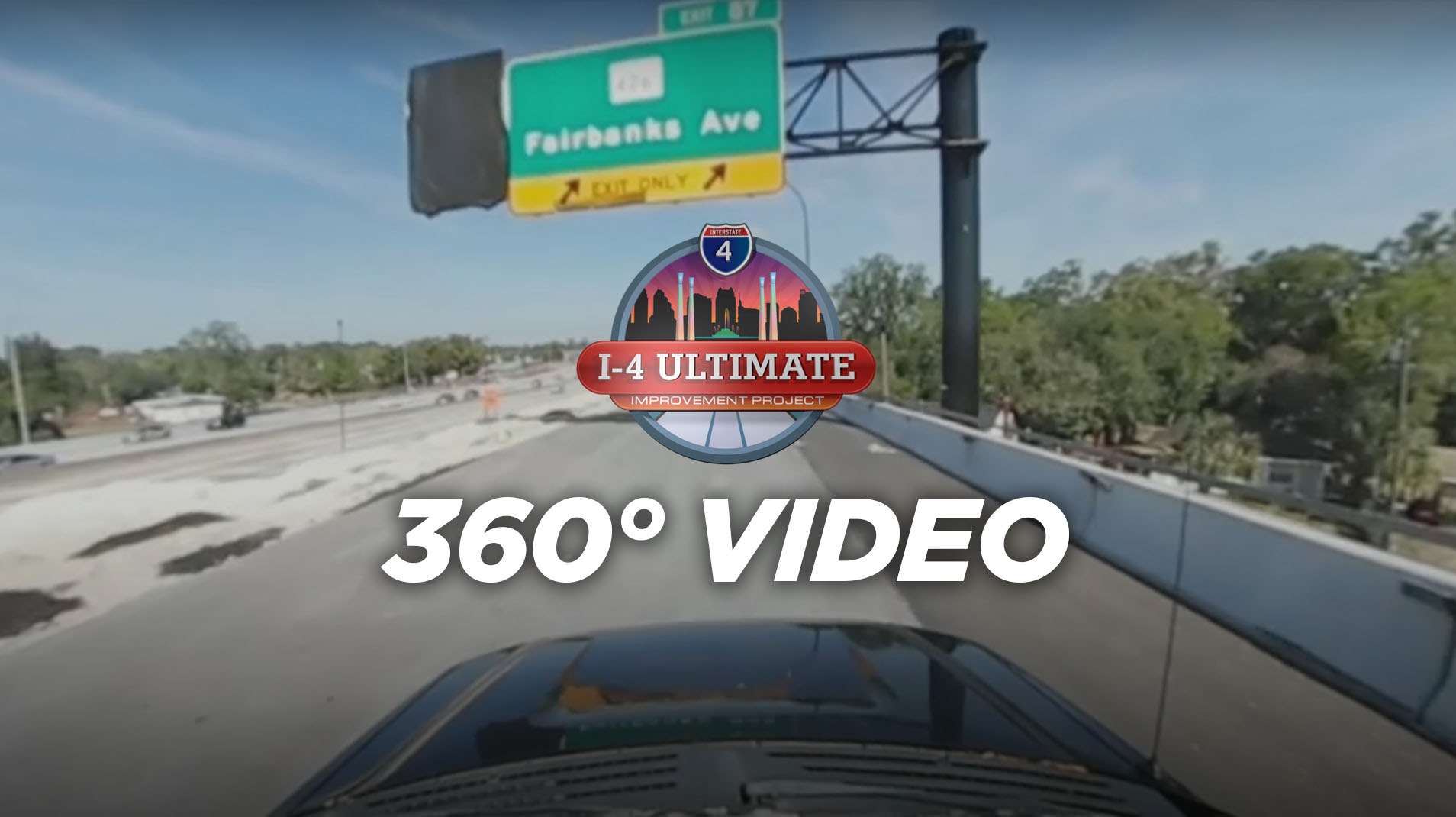 Global-5 produces 360° video previewing new eastbound exit ramp on I-4 Ultimate Improvement Project