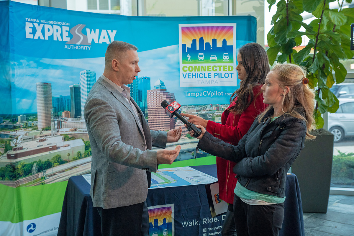 Media Event Shines Spotlight on Connected Vehicles