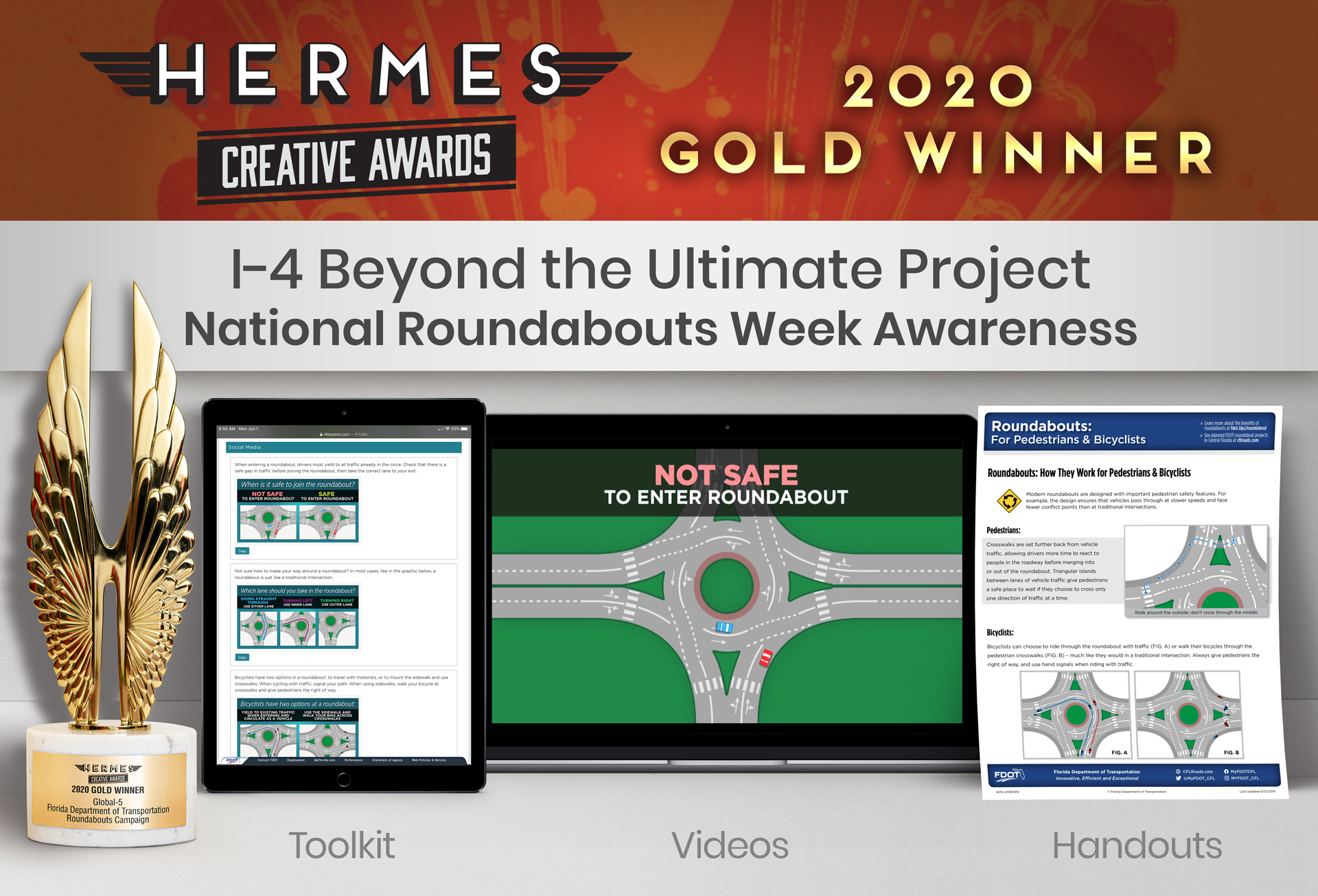Global-5 Wins A Gold Hermes Creative Award